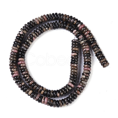 Natural Rhodonite Beads Strands G-Q159-B02-01-1