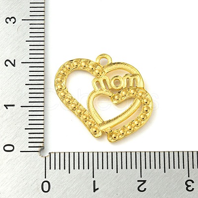 Ion Plating(IP) Real 18K Gold Plated 304 Stainless Steel Rhinestone Pendants STAS-P341-12G-02-1