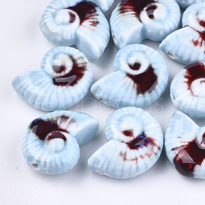 Handmade Porcelain Beads PORC-S498-32D-1