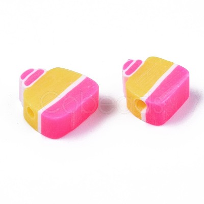 Handmade Polymer Clay Beads CLAY-N011-022-1