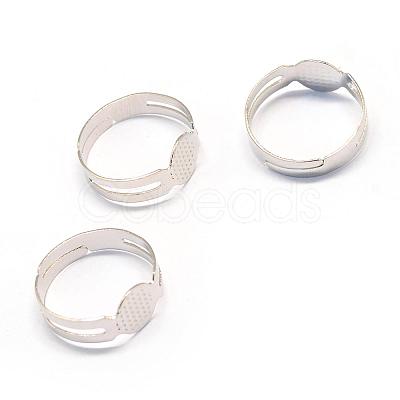 Adjustable Iron Pad Ring Settings MAK-Q006-38-1