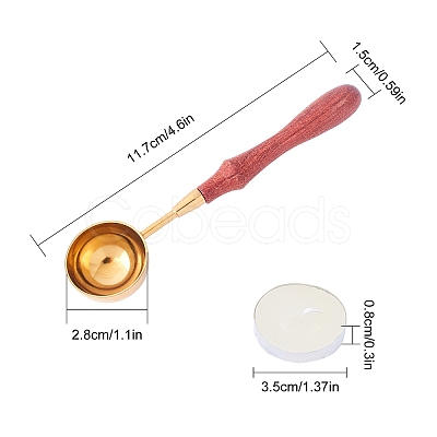 CRASPIRE DIY Letter Seal Kits DIY-CP0003-15-1