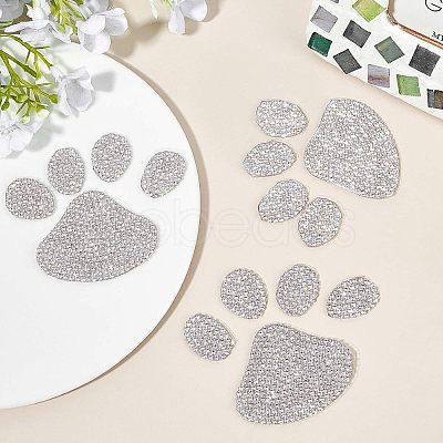 Self Adhesive Glitter Rhinestone Sticker DIY-FG0001-33-1