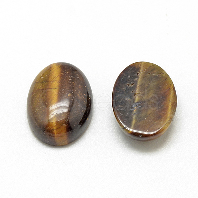 Natural Tiger Eye Cabochons X-G-R415-13x18-35-1