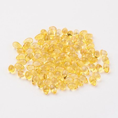 Transparent Resin Beads GLAA-J098-58-1