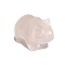 Natural Rose Quartz Carved Healing Panda Figurines, Reiki Energy Stone Display Decorations, 35x20x30mm