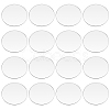 Fingerinspire 30Pcs Transparent Circle DIY-FG0003-41-1