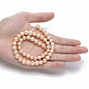 Natural Cultured Freshwater Pearl Beads Strands PEAR-R013-07-6