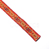 Ethnic Style Embroidery Polyester Ribbons OCOR-WH0066-07B-3