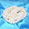 Faceted Round Shell Pearl Bead Strands BSHE-L012-8mm-A013-2