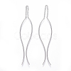 304 Stainless Steel Dangle Earrings EJEW-L230-08-2