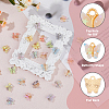 SUPERFINDINGS 32Pcs 16 Styles Acrylic Charms BUER-FH0001-02-4