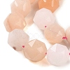 Natural Pink Aventurine Beads Strands G-NH0021-A14-02-4