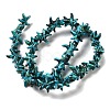 Synthetic Turquoise Dyed Beads Strands G-P507-04A-3