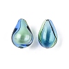 Transparent Handmade Blown Glass Globe Beads GLAA-T012-54B-2