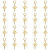 GOMAKERER 20Pcs Brass Pendants KK-GO0001-01-1