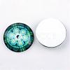 Glass Cabochons GGLA-L012-25mm-29-2