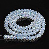 Electroplate Glass Beads Strands EGLA-A034-J3mm-L07-2