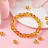 Resin Imitation Amber Beads RESI-YW0001-49-5