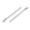 Non-Tarnish 304 Stainless Steel Chain Extender STAS-I304-24P-2