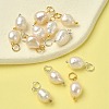 12Pcs 2 Colors Grade B Natural Cultured Freshwater Pearl Charms FIND-YW0004-29-5