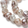 Natural Cultured Freshwater Pearl Beads Strands PEAR-T003-09-3
