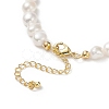 Natural Pearl Beaded Necklaces for Women NJEW-JN04107-01-6