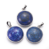 Natural Lapis Lazuli Pendants G-I214-E01-2