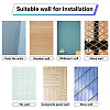 8 Sheets 8 Styles PVC Waterproof Wall Stickers DIY-WH0345-120-4
