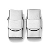201 Stainless Steel Watch Band Clasps STAS-C006-1-02-2