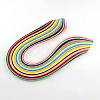 Rectangle 36 Colors Quilling Paper Strips X-DIY-R041-03-3