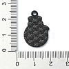 Halloween Theme Alloy Enamel Pendants X-FIND-Q102-01C-3