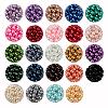 24 Colors Glass Pearl Beads HY-JQ0001-8mm-03-2