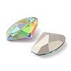 Glass Rhinestone Cabochons RGLA-L029-11B-SPLA-2