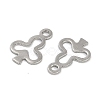 201 Stainless Steel Charms STAS-R135-19P-2