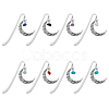 SUPERFINDINGS 1 Set Tibetan Style Alloy Hook Bookmarks AJEW-FH0003-72B-1
