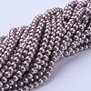 Glass Pearl Beads Strands HY-6D-B27-3