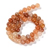 Natural Red Bloodstone Beads Strands G-P530-B01-03-3