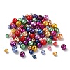 Glass Pearl Round Beads HY-X0003-01-4