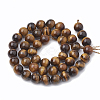 Natural Tiger Eye Beads Strands G-S333-10mm-001-3