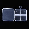Square Polypropylene(PP) Bead Storage Container CON-N011-008-4