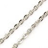 Tarnish Resistant 304 Stainless Steel Necklaces Women Cable Chain Necklaces NJEW-C079-01B-2