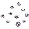 Tibetan Silver Spacer Beads Sets TIBEB-PH0001-04-NF-4