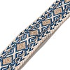 Ethnic Style Embroidery Polyester Ribbons OCOR-WH0082-45C-2