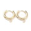 201 Stainless Steel Huggie Hoop Earring Findings STAS-P283-01C-G-1