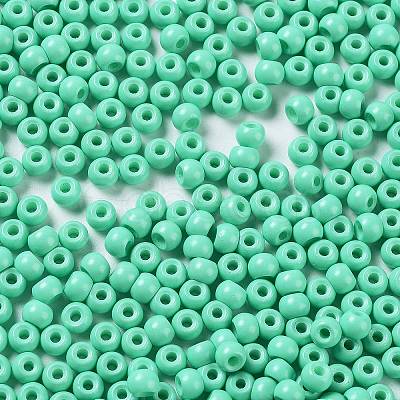 Baking Paint Glass Seed Beads SEED-H002-I-A509-1