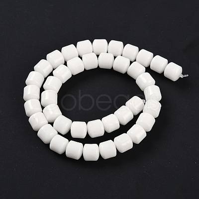 Natural White Jade Beads Strands G-L604-E01-01A-1