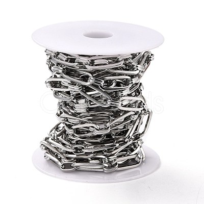 Tarnish Resistant 304 Stainless Steel Link Chains CHC-C020-06P-NR-1