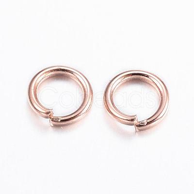 304 Stainless Steel Jump Rings X-STAS-H380-09RG-1