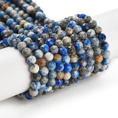 Natural Lapis Lazuli Beads Strands X-G-J400-D03-01A-1